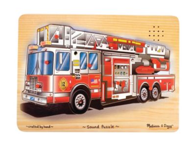 Melissa and Doug Fire Truck Sound Puzzle
