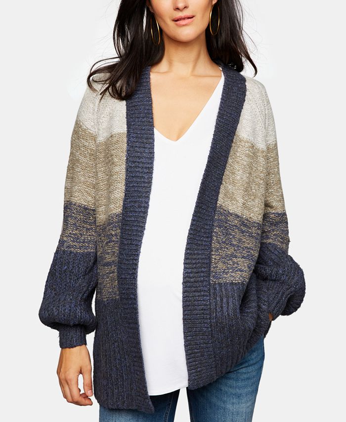 A Pea in the Pod Maternity Open-Front Cardigan - Macy's