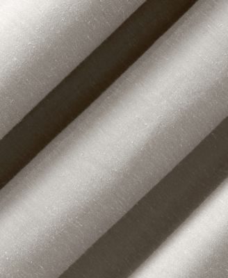 Linen Blend Blackout Grommet Top Curtain