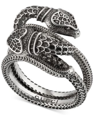 gucci snake ring men's