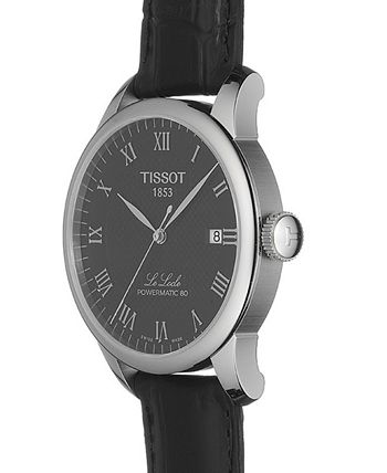 Tissot le locle powermatic 80 black sale