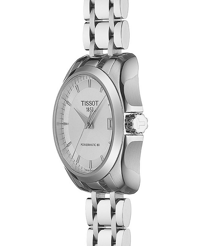 Tissot Women's Swiss Automatic Couturier Powermatic 80 Stainless Steel