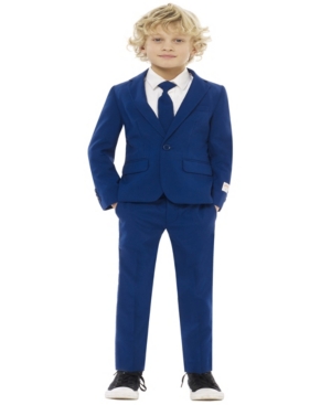 image of OppoSuits Boys Navy Royale Solid Suit