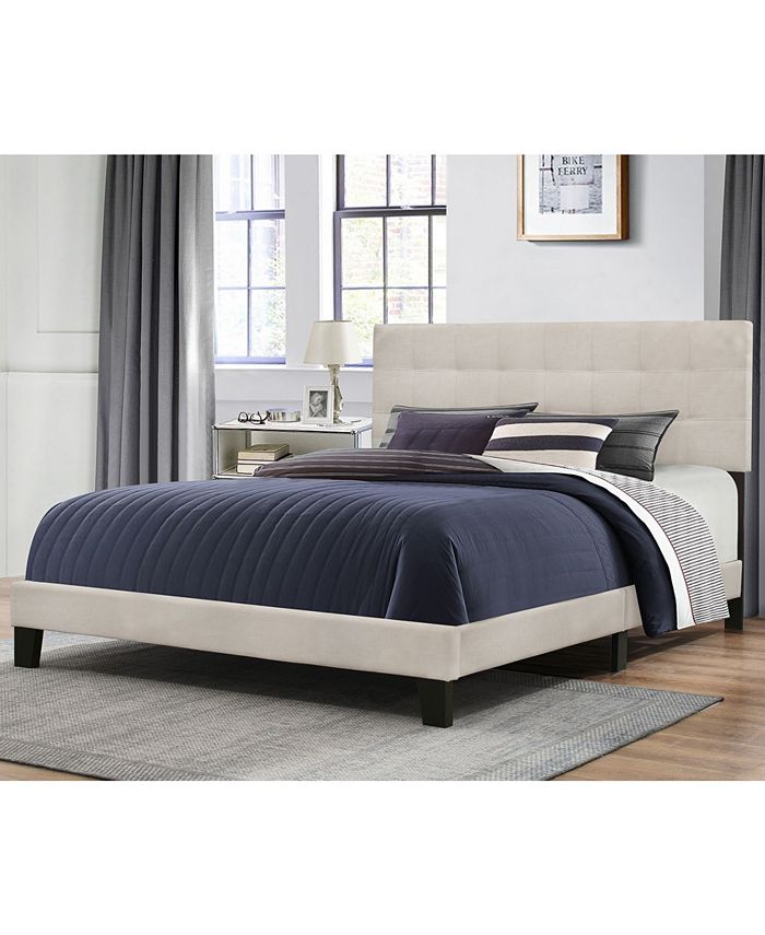 Hillsdale Delaney Queen Upholstered Bed Macy's