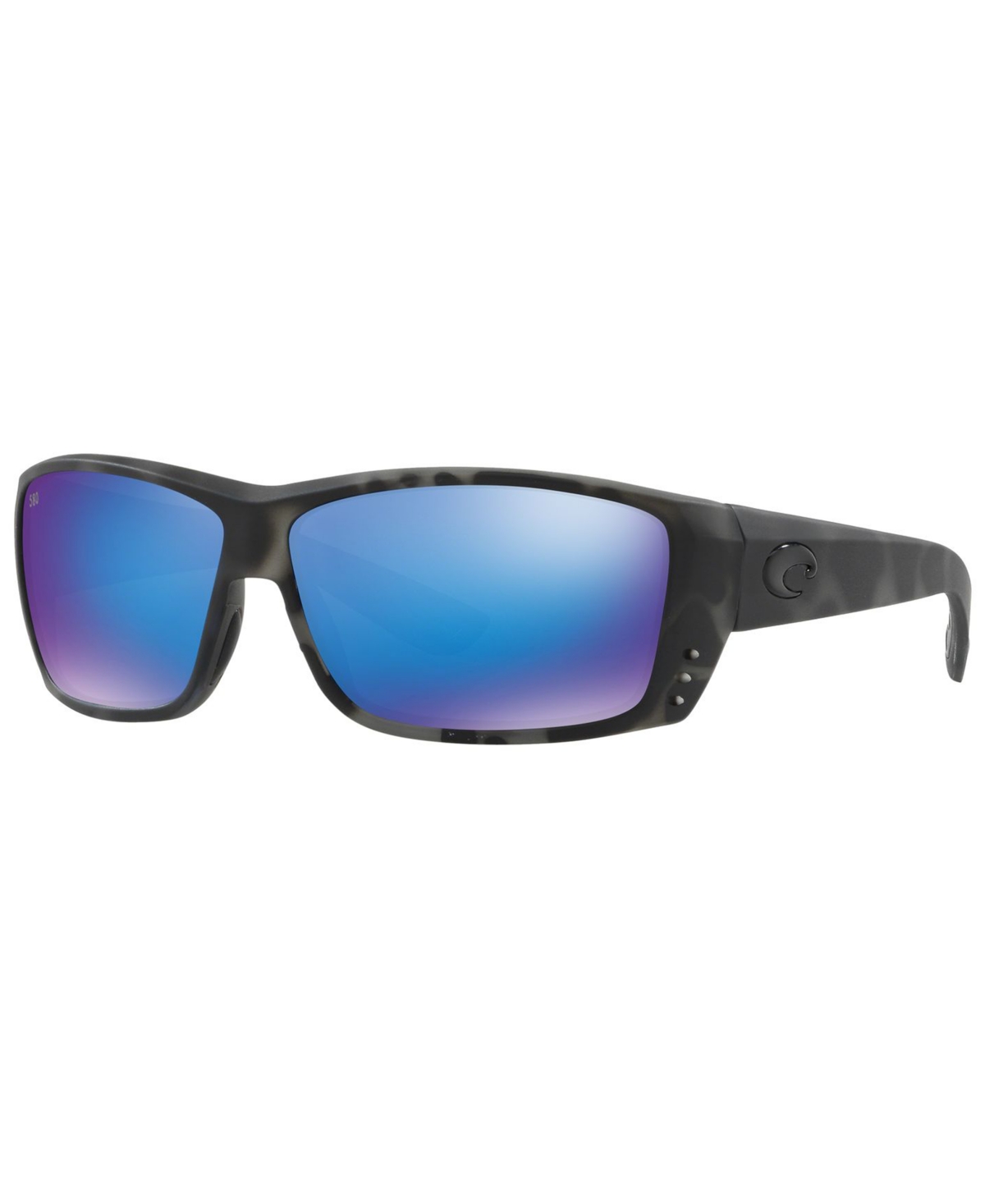 Polarized Sunglasses, Cat Cay Polarized 61 - GREY TORTOISE/ BLUE MIRROR POLAR