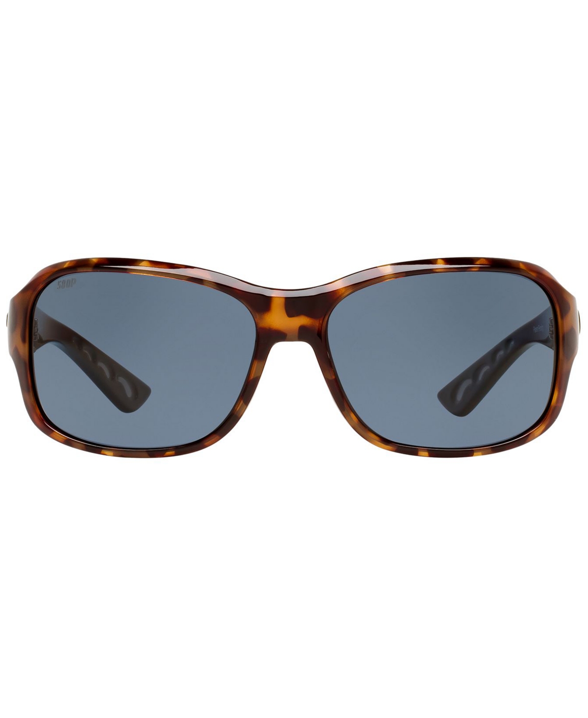 Shop Costa Del Mar Polarized Sunglasses, Inlet 58p In Tortoise,grey Polar
