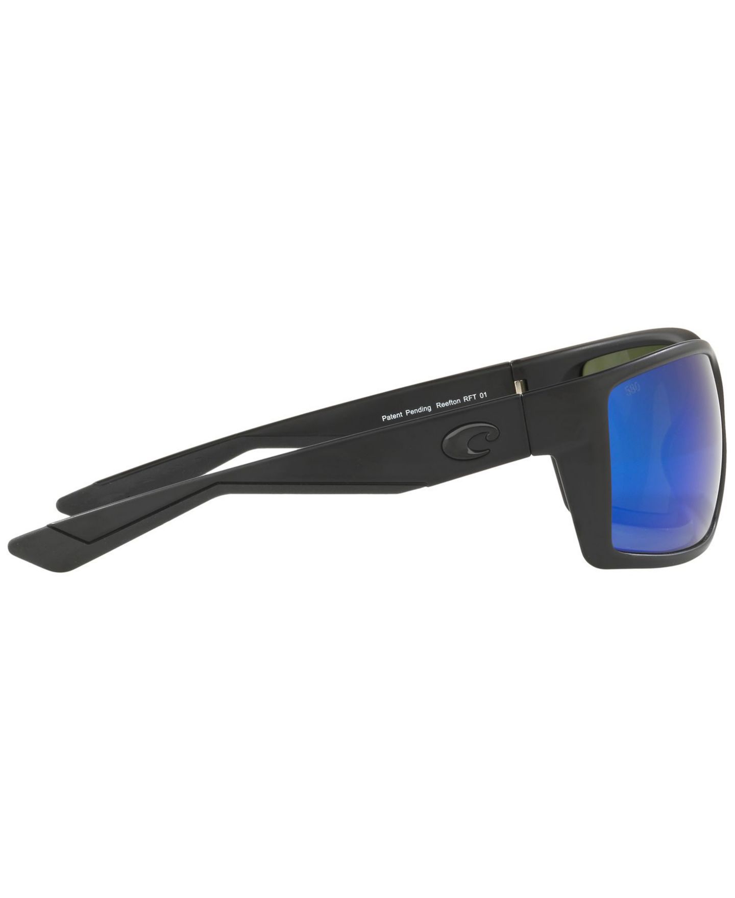 Мужские солнцезащитные очки Costa Del Mar Polarized, Reefton 64, цвет: Чёрный / Синий — фото 4