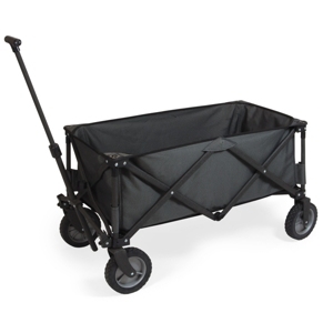 Picnic Time Adventure Wagon Folding Utility Wagon In Grey