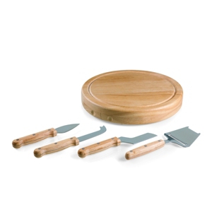 Picnic Time Toscana By  Circo Cheese Board & Tools Set In Brown