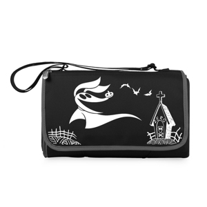 Picnic Time Zero Blanket Tote Outdoor Picnic Blanket In Black