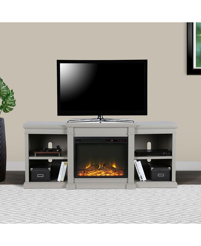 Ameriwood Home Blaine 70 Inch Electric Fireplace Tv Stand Macy's