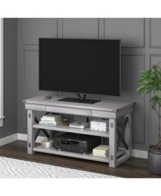 Ameriwood Home - Broadmore Wood Veneer TV Stand for TVs up to 50 Inches