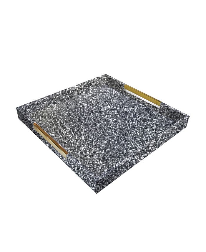 Jay Imports Tray with Gold Handles Macy's