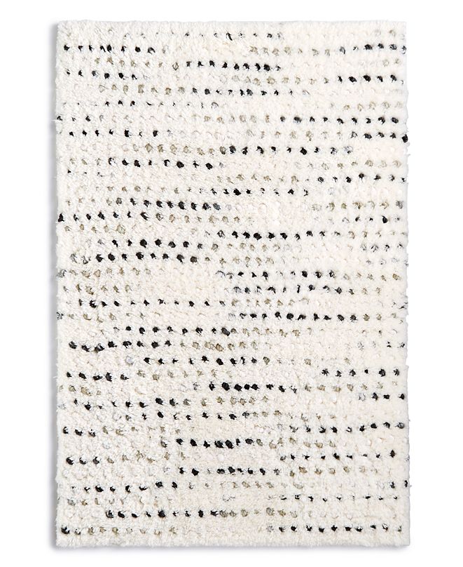 Martha Stewart Collection Bubble 20" x 30" Bath Rug, Created for Macy's