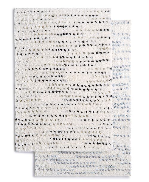 Martha Stewart Collection Bubble 20" x 30" Bath Rug, Created for Macy's