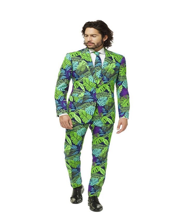 OppoSuits Men's Juicy Jungle Plant Suit - Macy's