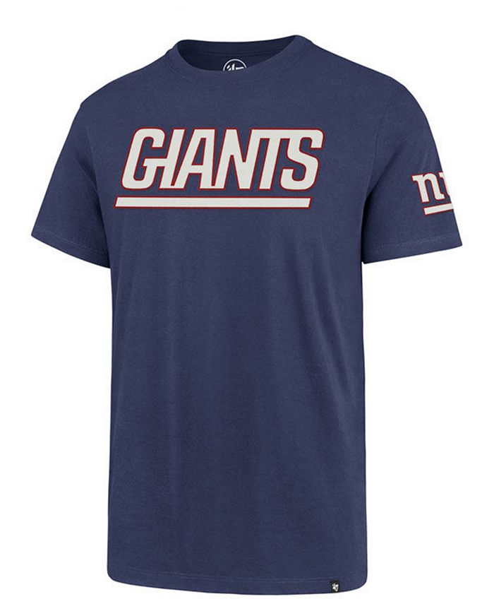 '47 Brand Men's New York Giants Fieldhouse Wordmark T-shirt - Macy's