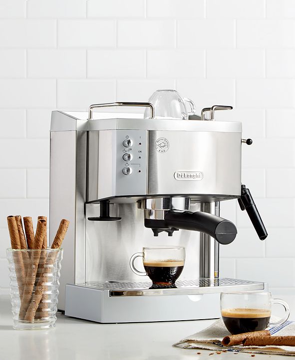 de longhi ec702 15 bar stainless steel