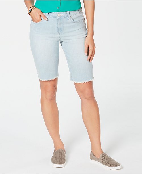 Style & Co Cutoff Bermuda Shorts, Created for Macy's & Reviews Shorts