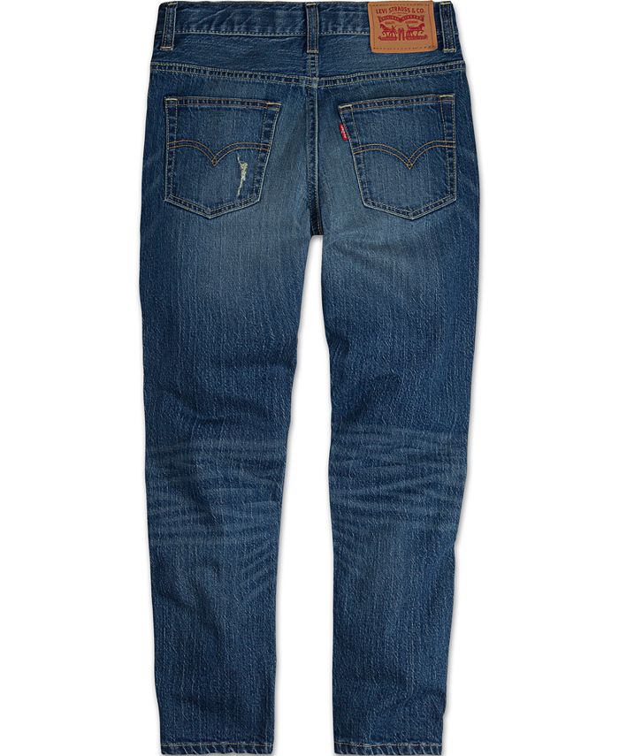 Levi's Big Boys Skinny Distressed Jeans - Macy's