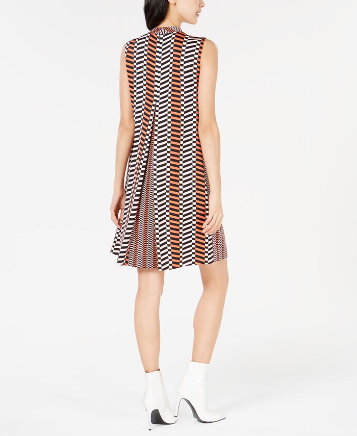 Marella Pleated A-Line Dress - Macy's
