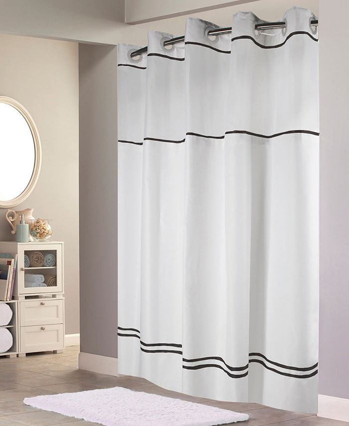 Hookless Monterey 3 In 1 Shower Curtain, Can You Use Hooks On A Hookless Shower Curtain
