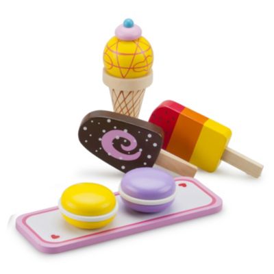 elc wooden ice cream set