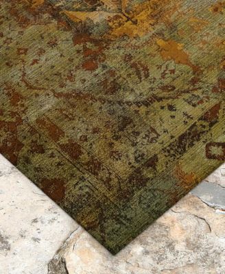 Marina 8043 Kermin 7'10" x 9'10" Indoor/Outdoor Area Rug