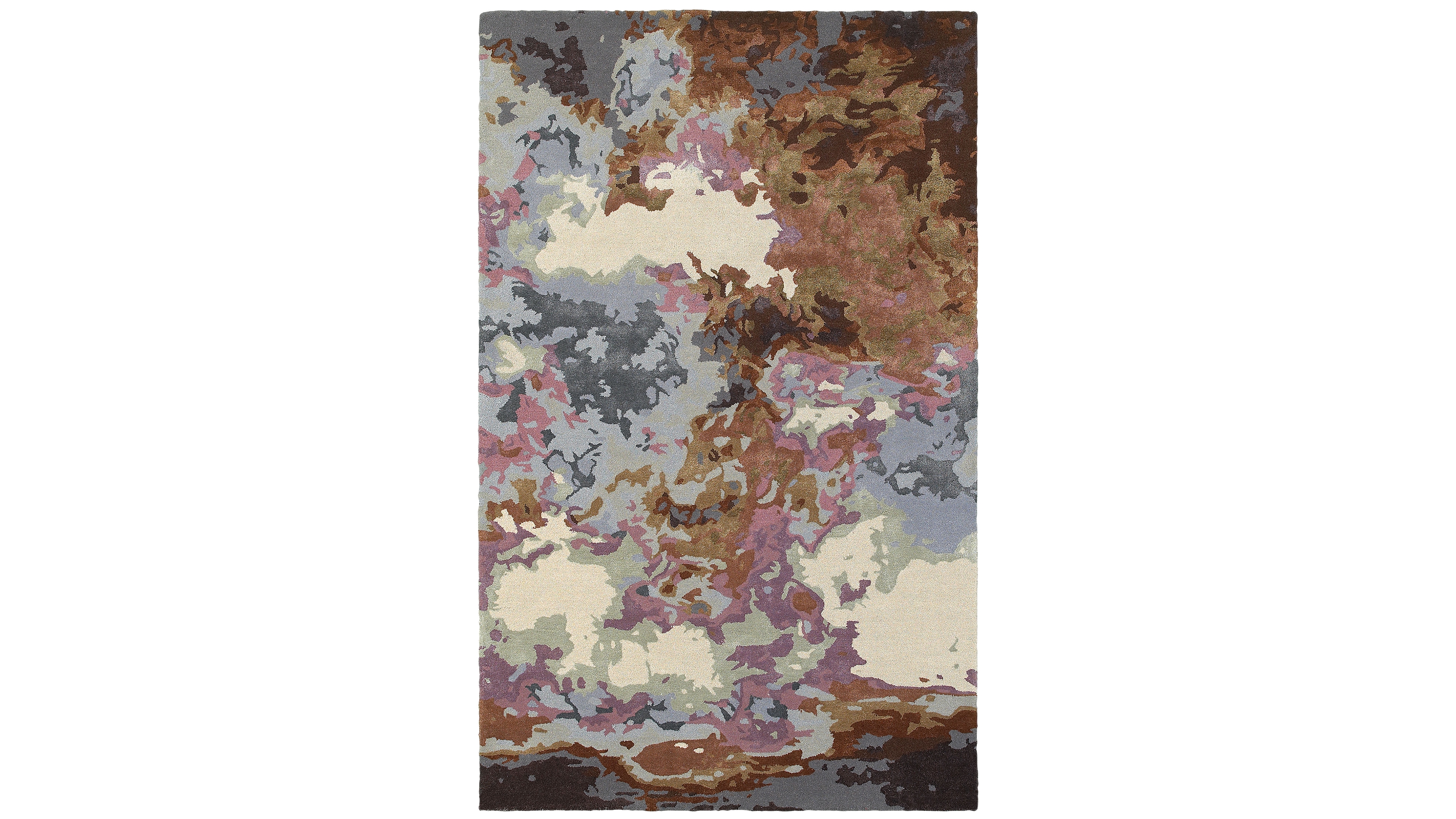 Oriental Weavers Galaxy 21905 Blue/Brown 5' x 8' Area Rug