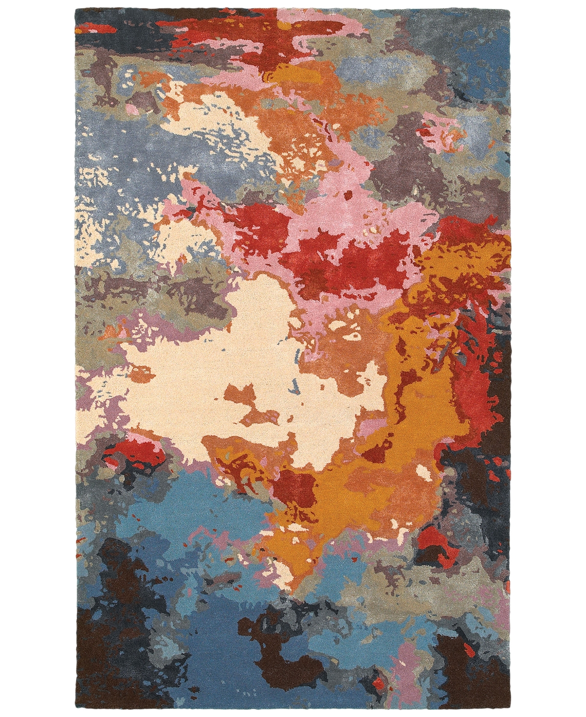 Oriental Weavers Galaxy 21908 Multi/pink 5' X 8' Area Rug In Multi,pink