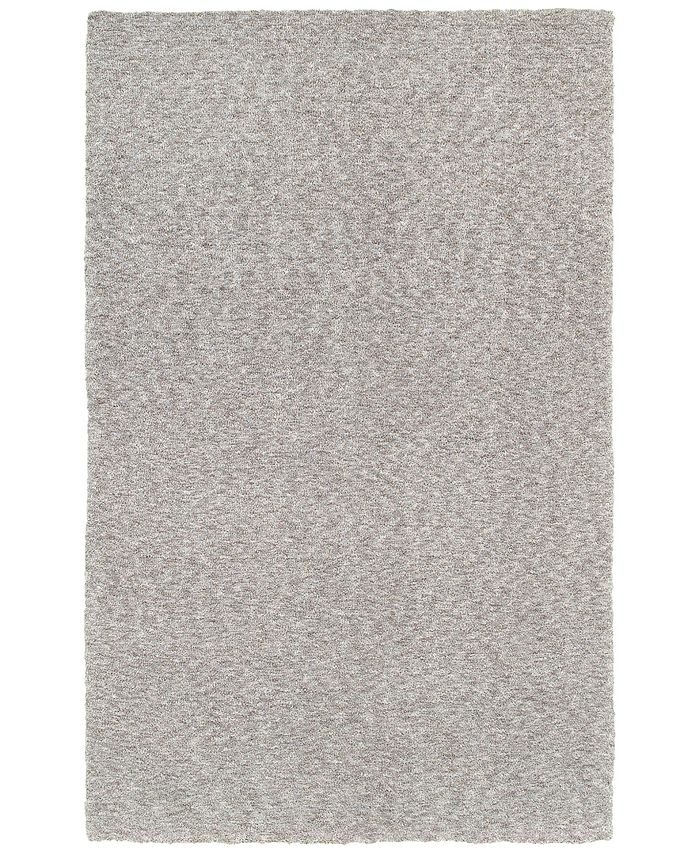 Oriental Weavers - Heavenly Shag 73407 Gray/Gray 6'6" x 9'6" Area Rug