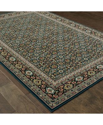 CLOSEOUT! Kashan 180L Navy/Multi 3'10" x 5'5" Area Rug