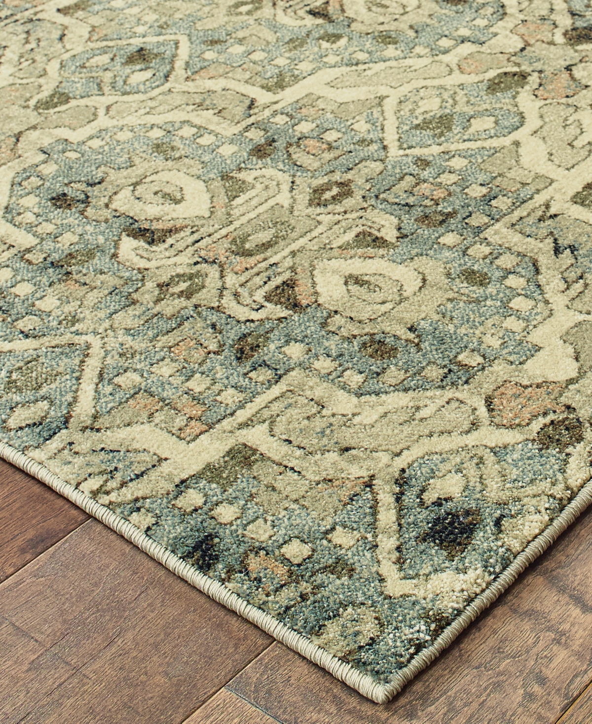 Oriental Weavers Raleigh 4927 Runner Rug -Blue