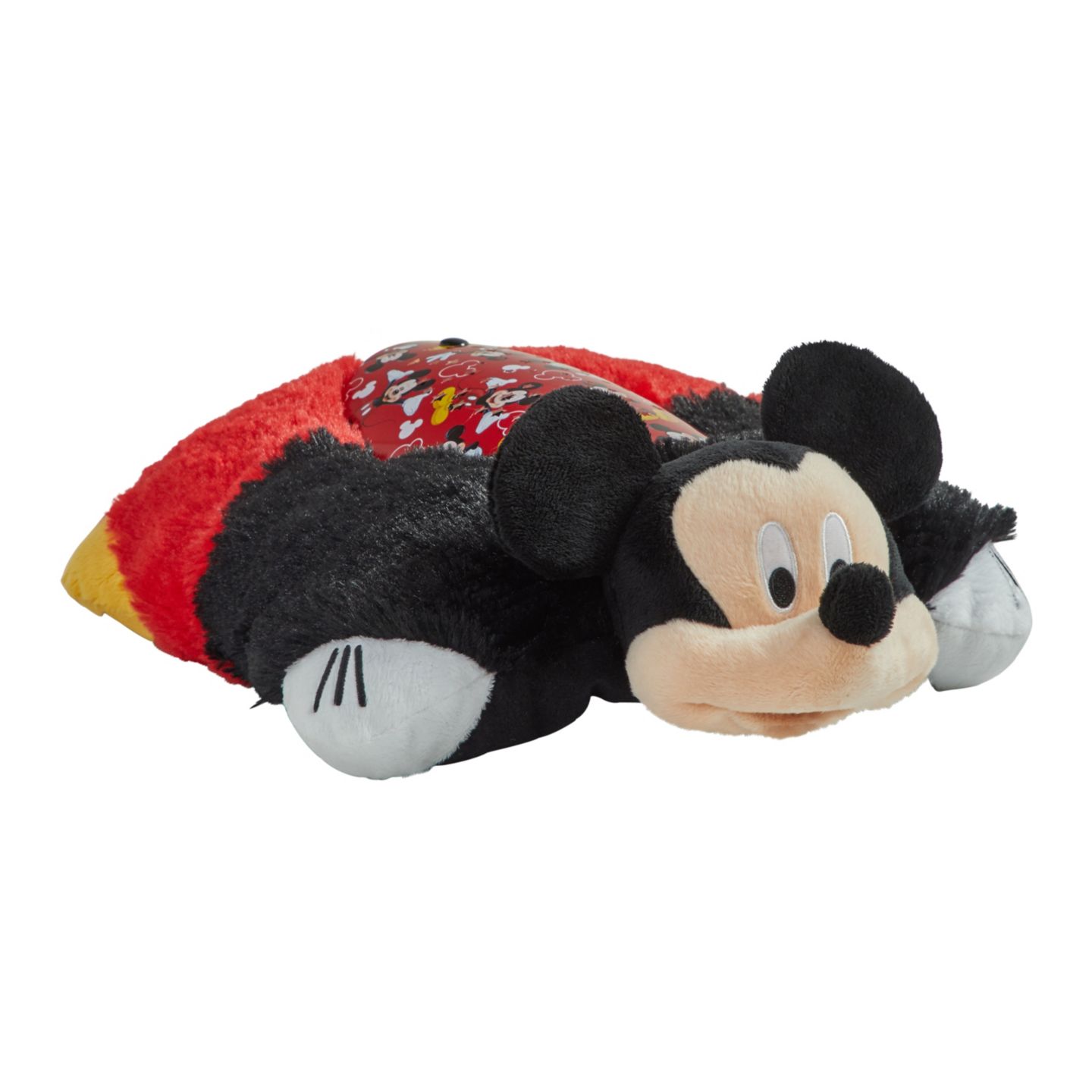 Детская мягкая игрушка Pillow Pets Mickey Mouse 11" Sleeptime Lite Night Light Plush — фото 3