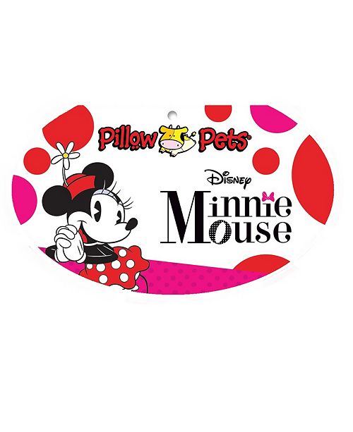Pillow Pets Disney Denim Minnie Mouse Stuffed Animal Plush Toy