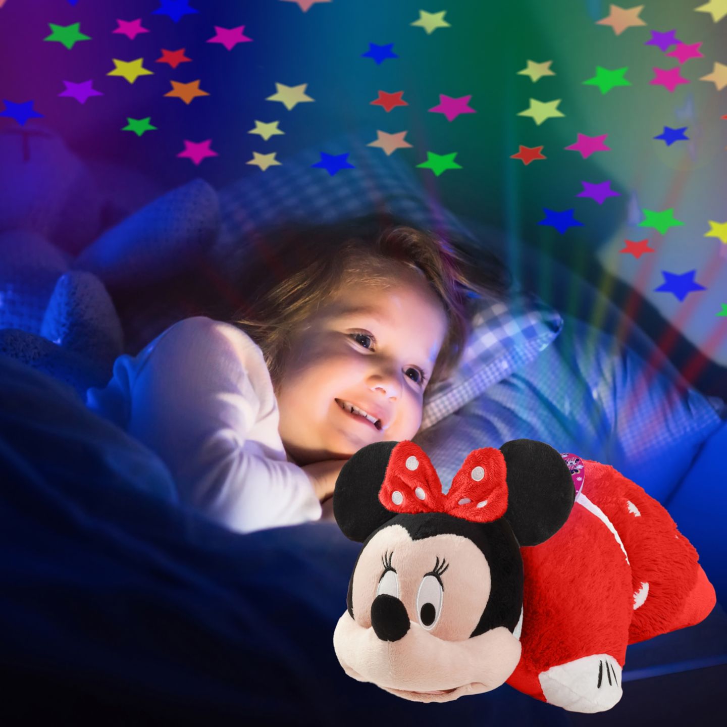 Pillow Pets Minnie Mouse Rockin the Dots 11" Nightlight — фото 6