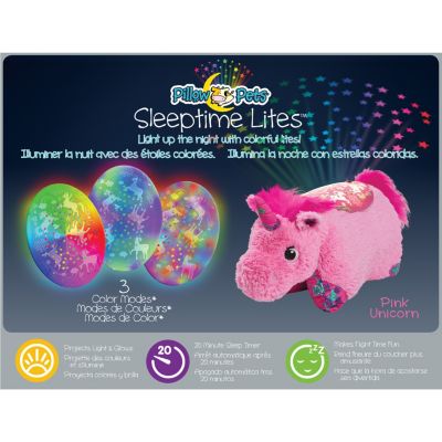 Colorful Unicorn Plush Sleeptime Lite