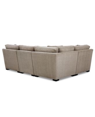 Radley Fabric 4-Pc. Sectional Sofa with Corner Piece, Created for Macy&#39;s