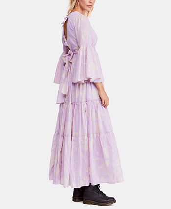 Free people carmen tie back maxi dress best sale
