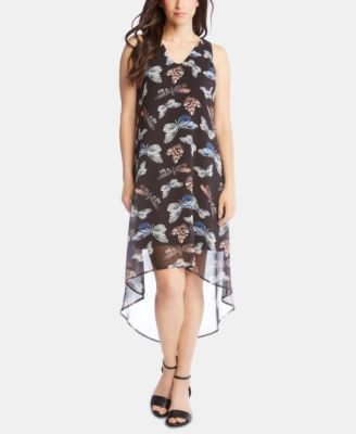 Karen Kane - Printed High-Low Dress