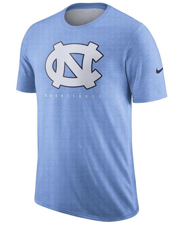 Nike Men's North Carolina Tar Heels Marled Legend Player T-Shirt - Macy's