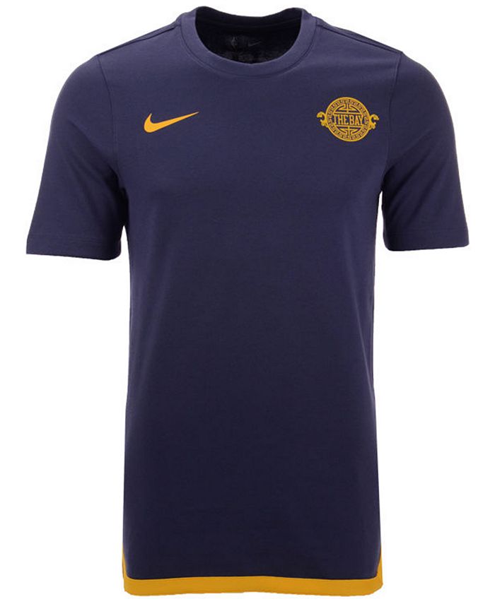 Nike Men's Golden State Warriors City Edition Shooting T-Shirt - Macy's