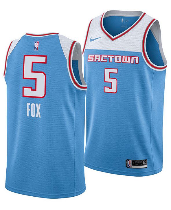 Nike DeAaron Fox Sacramento Kings City Edition Swingman Jersey 2018 ...