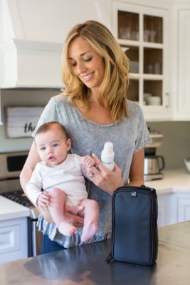 J.L. Childress Pack N Protect Cooler Bag for Glass Bottles and Containers 