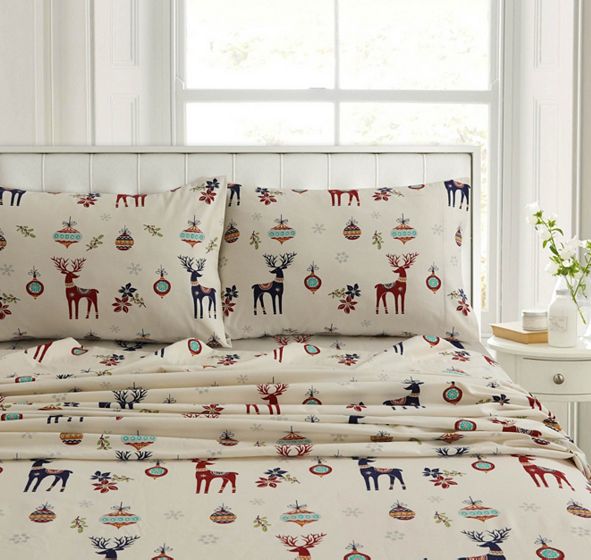 Tribeca Living Heavyweight Flannel Extra Deep Pocket Queen Sheet Set & Reviews Sheets