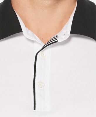 perry ellis long sleeve polo