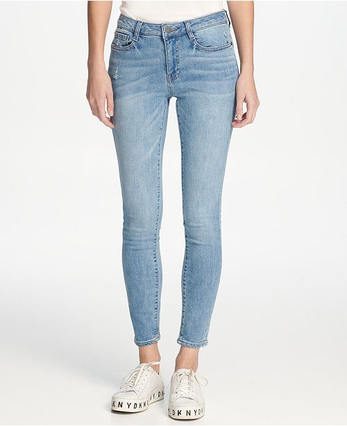 Dkny Everywhere Skinny Jeans Reviews Jeans Women Macy S