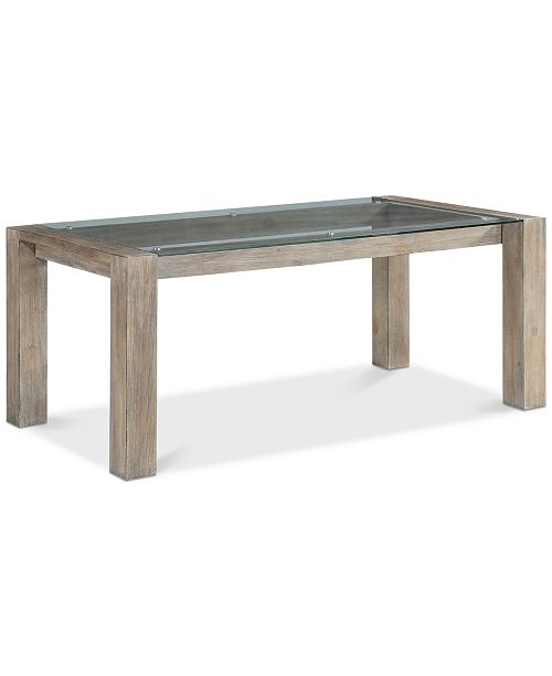 Furniture Closeout Sava Dining Table Created For Macy S
