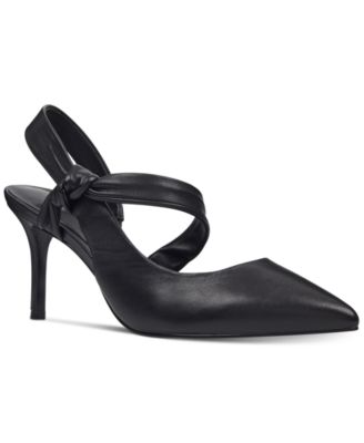 mamelu knotted slingback pumps