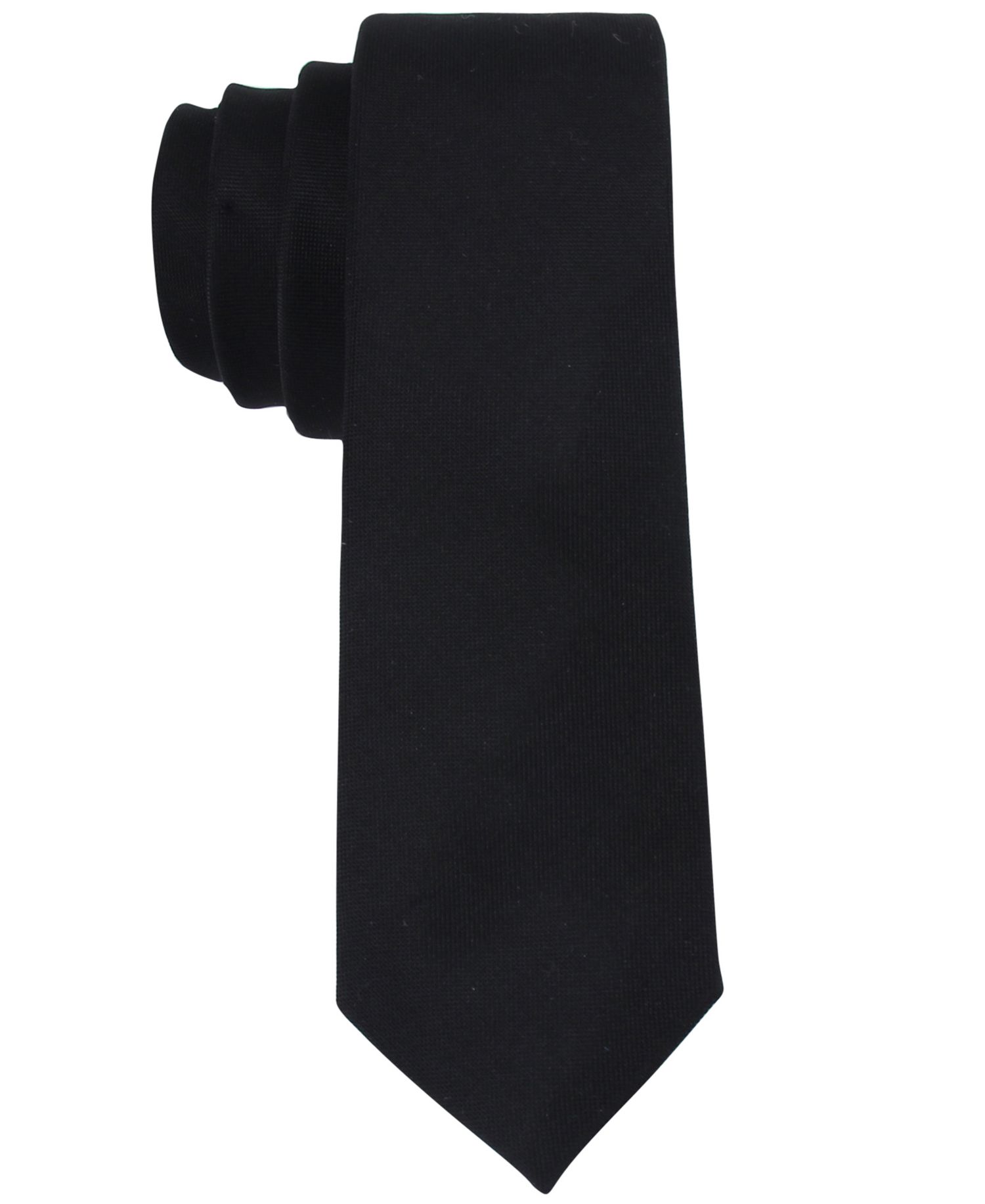 X Liquid Luxe Skinny Solid Tie